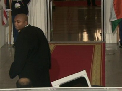 Video of the White House crasher.