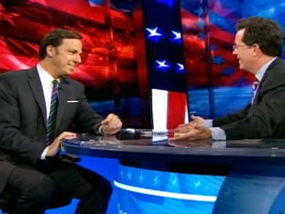 VIDEO: Jake Tapper talks to Stephen Colbert about fact-checking on This Week.