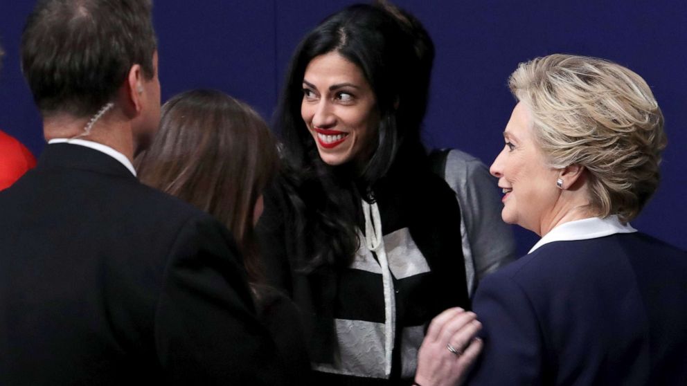 Huma Abedin, Longtime Clinton Aide, Defends Decision Not To Name ...