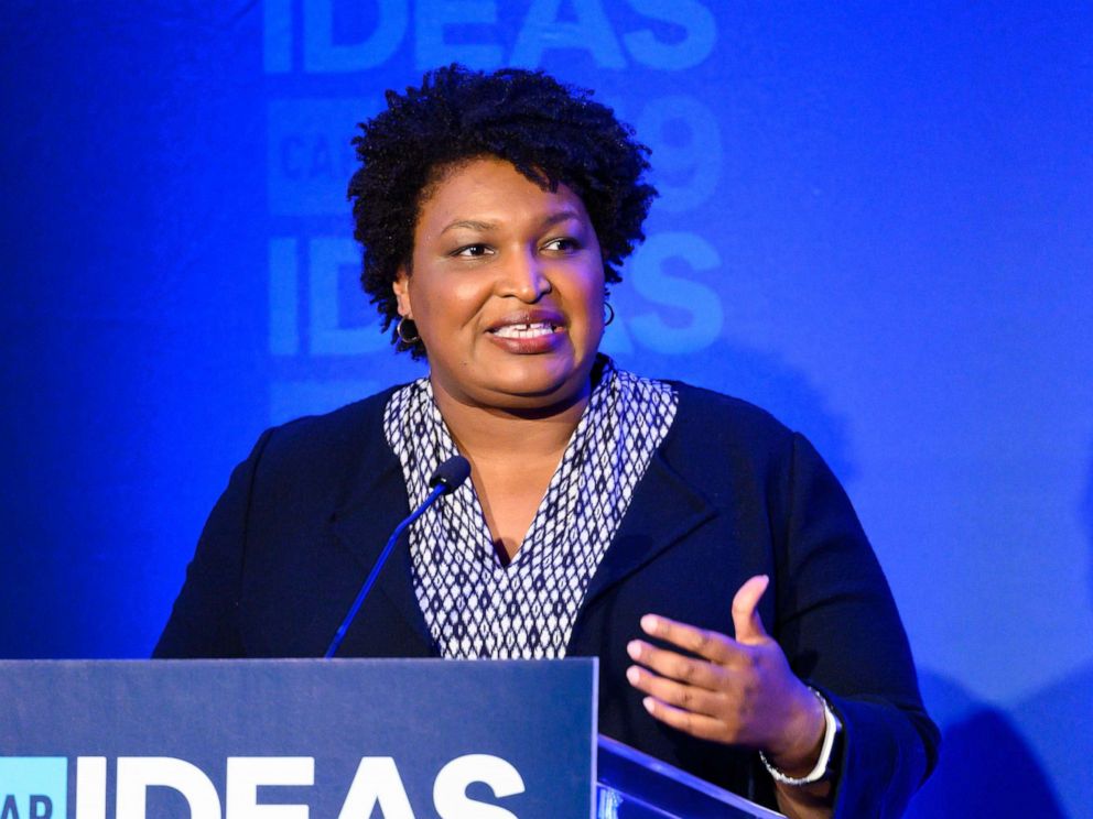 PHOTO: Stacey Abrams, Founder, Fair Fight Action, speaking at The Center for American Progress CAP 2019 Ideas Conference.