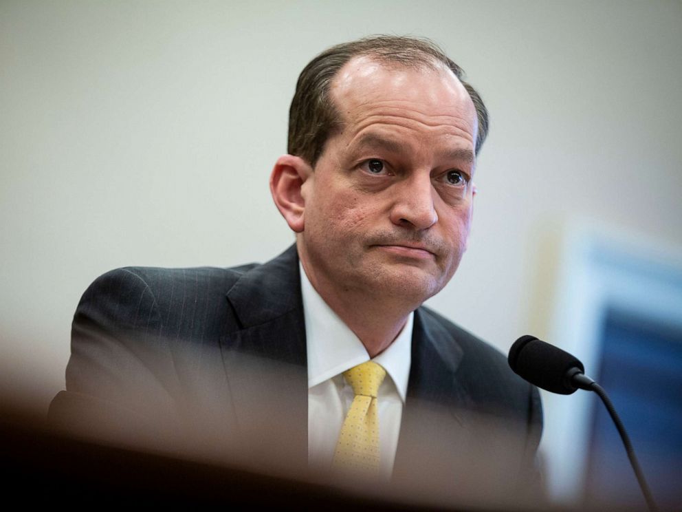 Trump Labor Secretary Acosta resigns amid controversy over Epstein plea ...