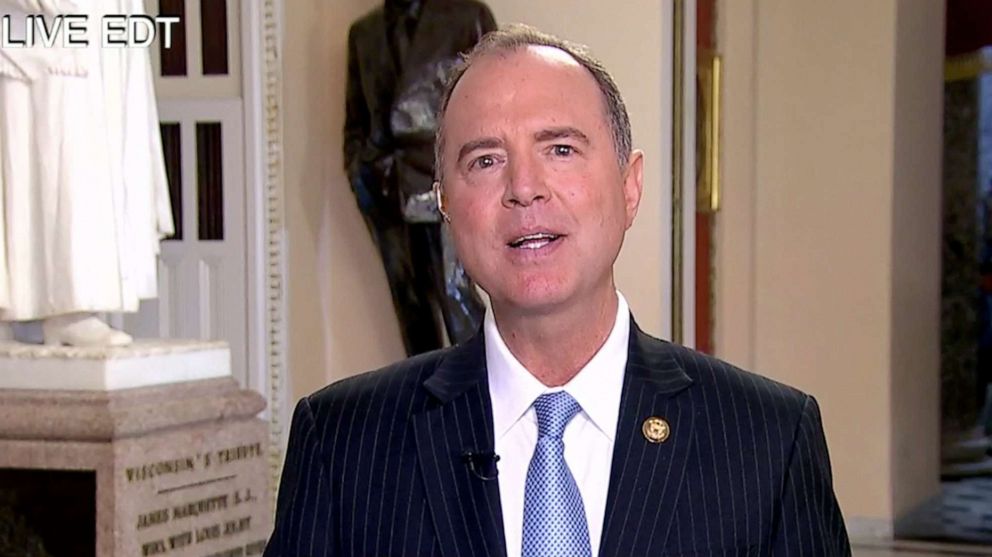 PHOTO: Adam Schiff appears on "The View," July 25, 2019.