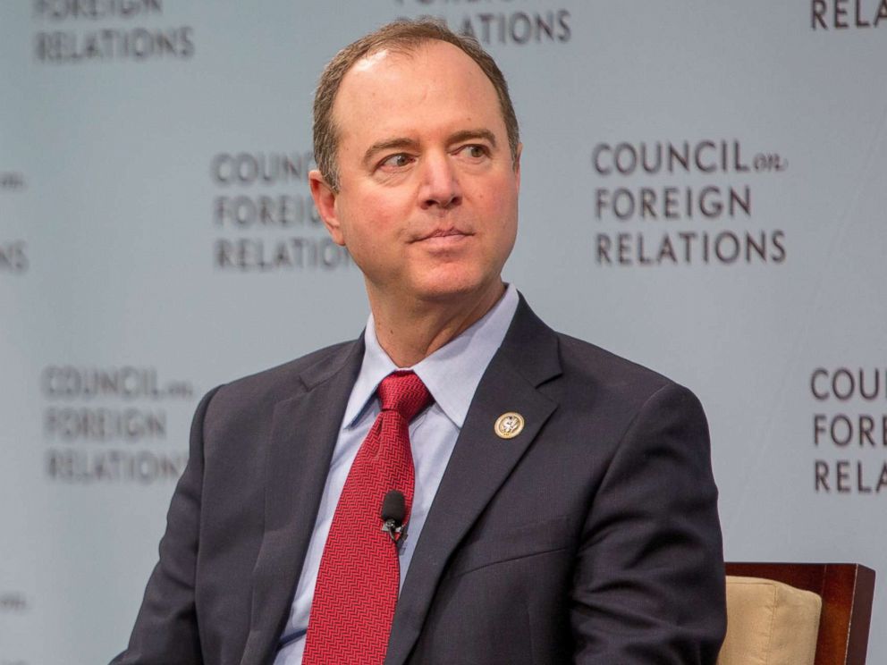 PHOTO: House Intelligence Ranking Member Adam Schiff speaks at the Council on Foreign Relations, Feb. 16, 2018 in Washington, D.C.