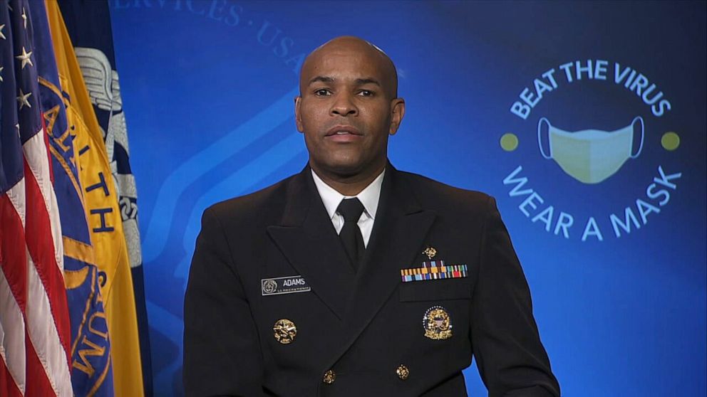 PHOTO: Surgeon General Jerome Adams on "Good Morning America," Sept. 4, 2020.