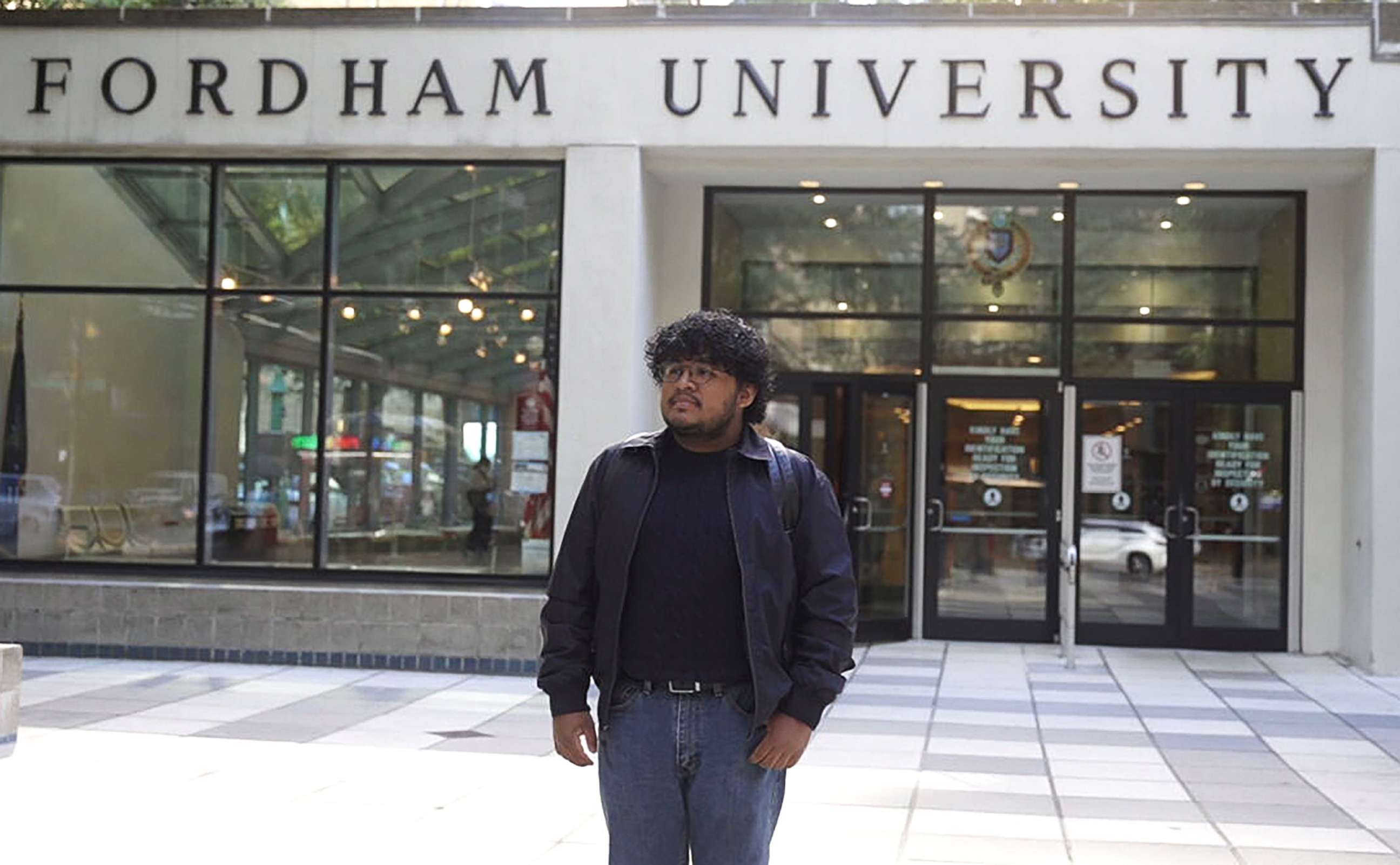 PHOTO: German Ortega, 18, is a freshman at Fordham University in New York City. He dreams of becoming a lawyer after graduation.