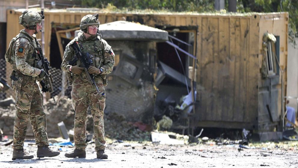 Two U.S. service members were killed in Afghanistan on Wednesday, the NATO mission in the country said in a statement.