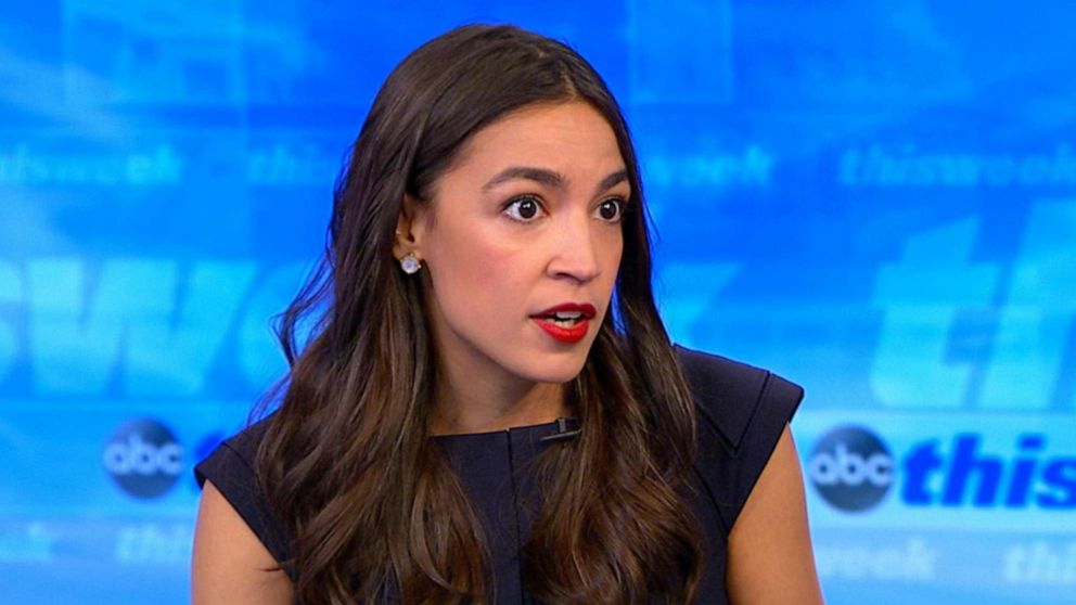 PHOTO: Rep. Alexandria Ocasio-Cortez appears on "This Week," June 16, 2019.