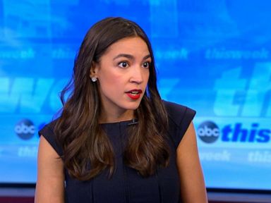 PHOTO: Rep. Alexandria Ocasio-Cortez appears on This Week, June 16, 2019.