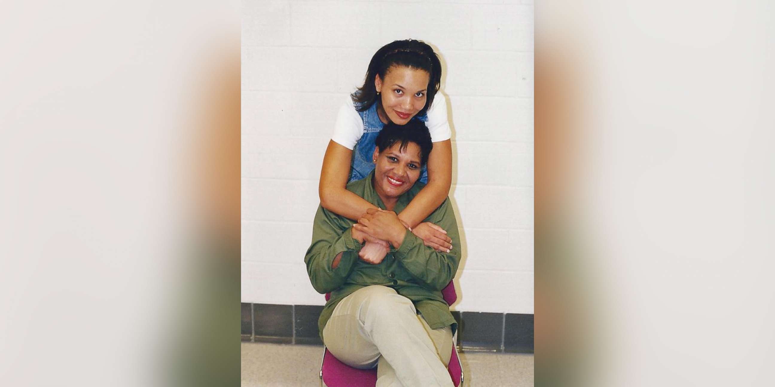 PHOTO: Tretessa Johnson poses with her mother, Alice Marie Johnson, who has been in prison for 21 years, in an undated handout photo.
