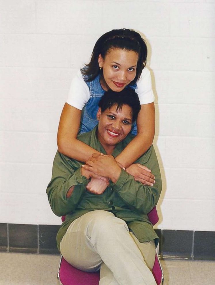 PHOTO: Tretessa Johnson poses with her mother, Alice Marie Johnson, who has been in prison for 21 years, in an undated handout photo.