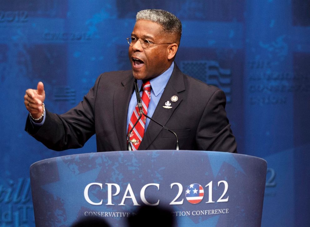 Rep. Allen West, R-Fla., speaks at the Conservative Political Action Conference (CPAC) in Washington on Feb. 10, 2012.