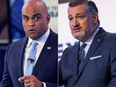 Ted Cruz, Colin Allred clash on abortion, border in Senate debate