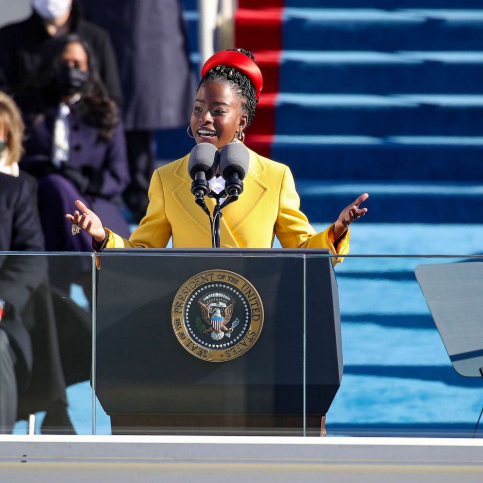 22 Year Old Amanda Gorman Becomes Youngest Poet To Read At Inauguration Abc News
