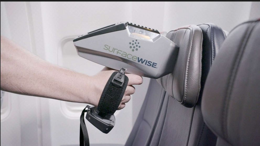 PHOTO: Surfacewise2 is demonstrated in a promotional video released by American Airlines.