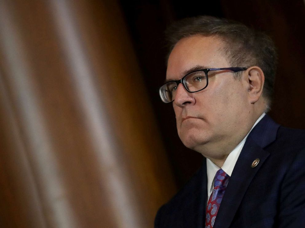 PHOTO: Environmental Protection Agency Administrator Andrew Wheeler makes a policy announcement at EPA headquarters in Washington, D.C., Sept. 19, 2019.