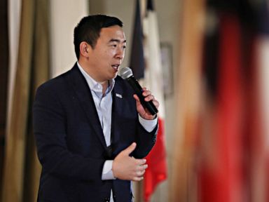 Andrew Yang to voters: It's OK to go with a non-establishment candidate