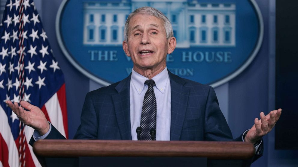  Dr. Anthony Fauci, Chief Medical Advisor to the President, speaks during a quality    league  successful  the James S. Brady Press Briefing Room astatine  the White House successful  Washington, DC connected  Dec. 01, 2021.