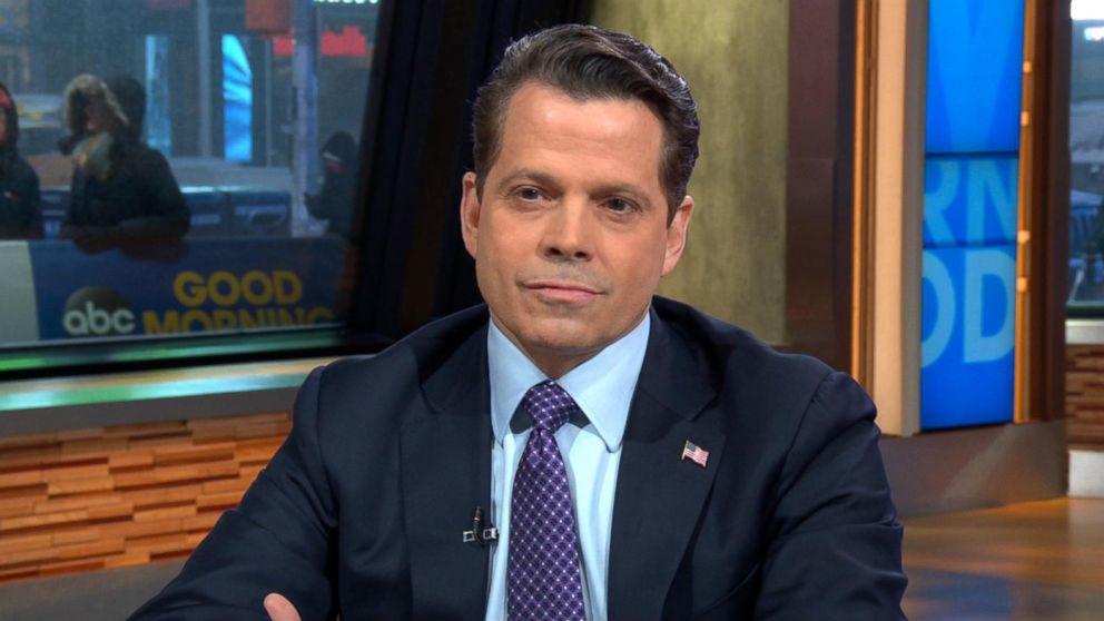 Anthony Scaramucci speaks to George Stephanopoulos on "GMA," Jan. 4, 2018.
