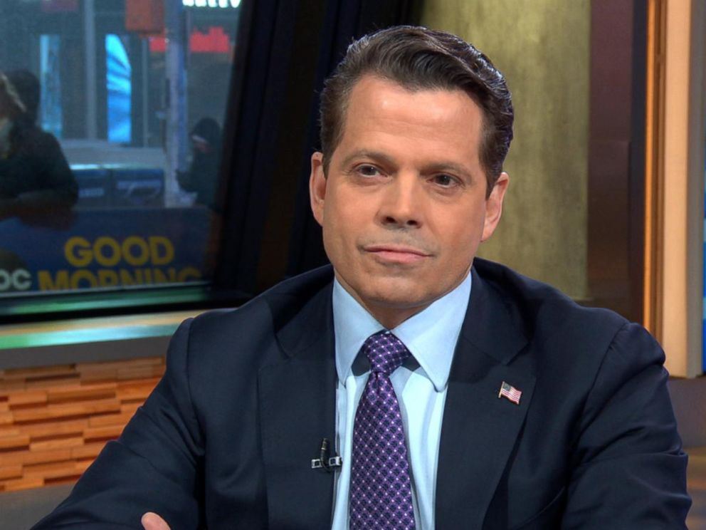 PHOTO: Anthony Scaramucci on GMA, Jan. 4, 2018.