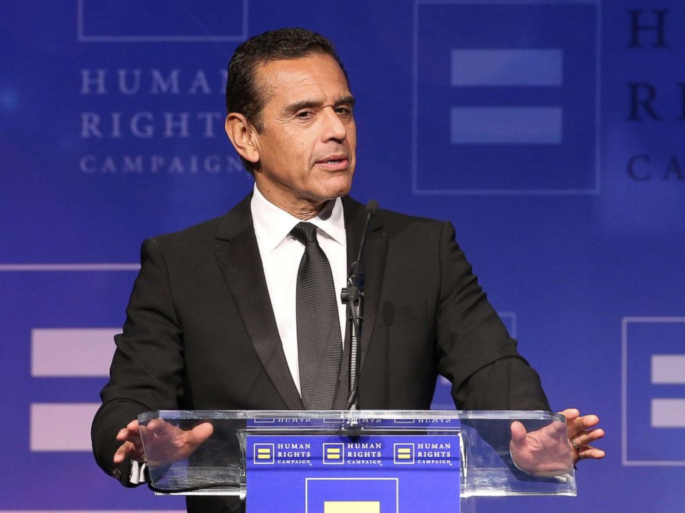 PHOTO: Antonio Villaraigosa attends the Human Rights Campaign's 2017 on March 18, 2017, in Los Angeles.