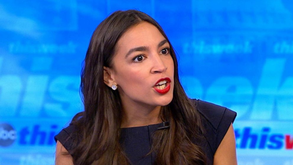 PHOTO: Rep. Alexandria Ocasio-Cortez appears on "This Week," June 16, 2019. 