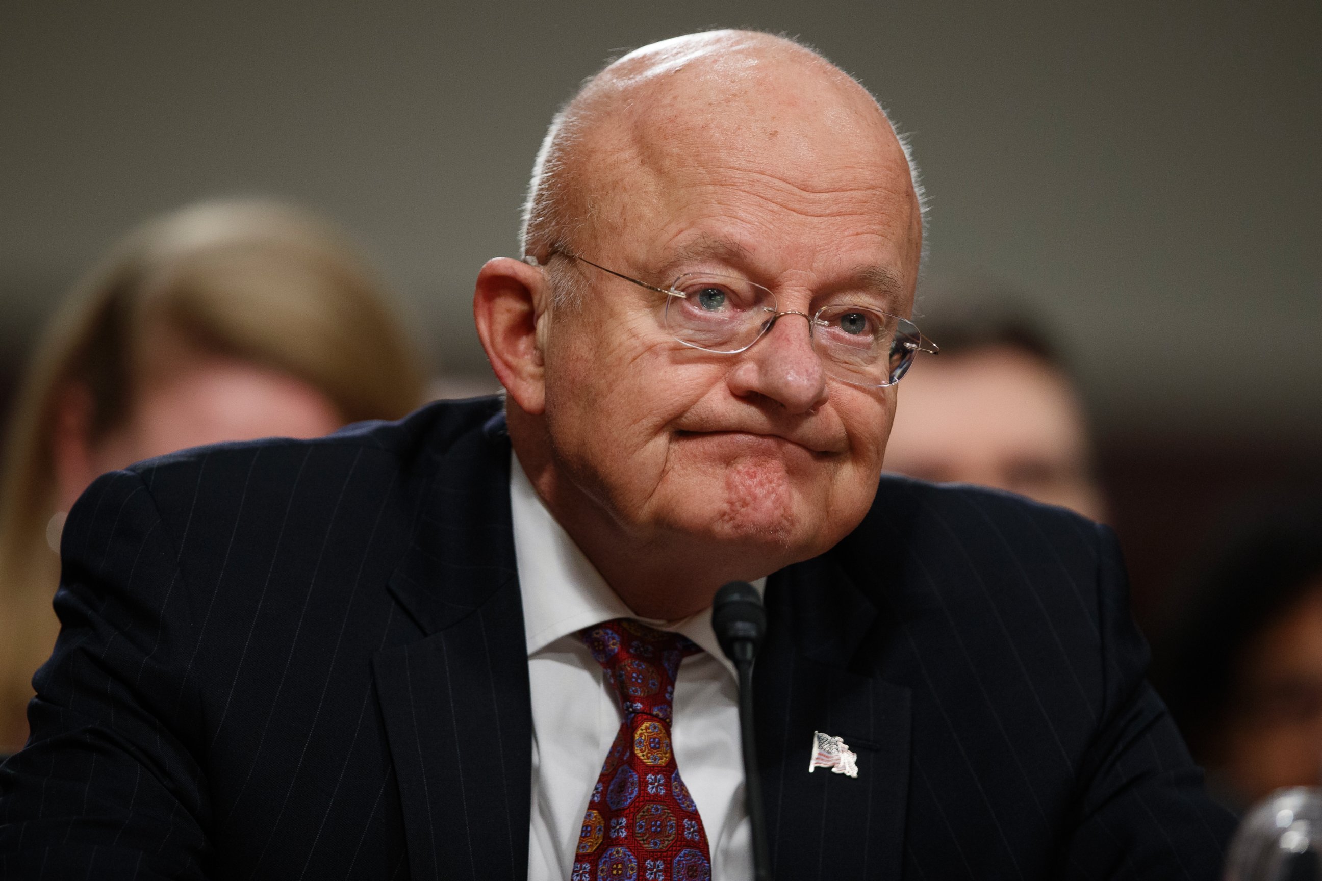 PHOTO: Director of National Intelligence James Clapper testifies on Capitol Hill in Washington, D.C., Jan. 5, 2017, before the Senate Armed Services Committee hearing: "Foreign Cyber Threats to the United States."  