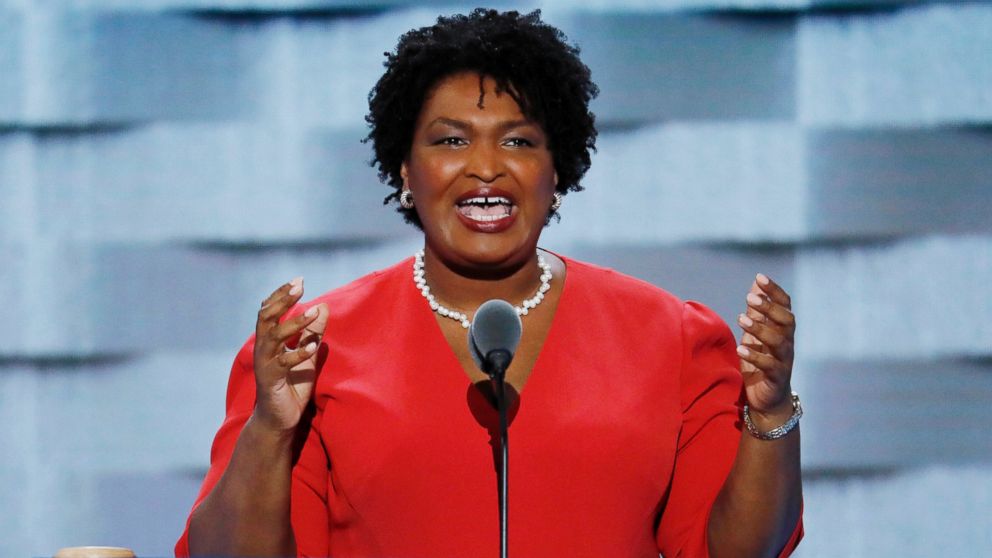 Former Georgia House Minority Leader Stacey Abrams, a Democrat, is hoping to become the country’s first black woman governor.