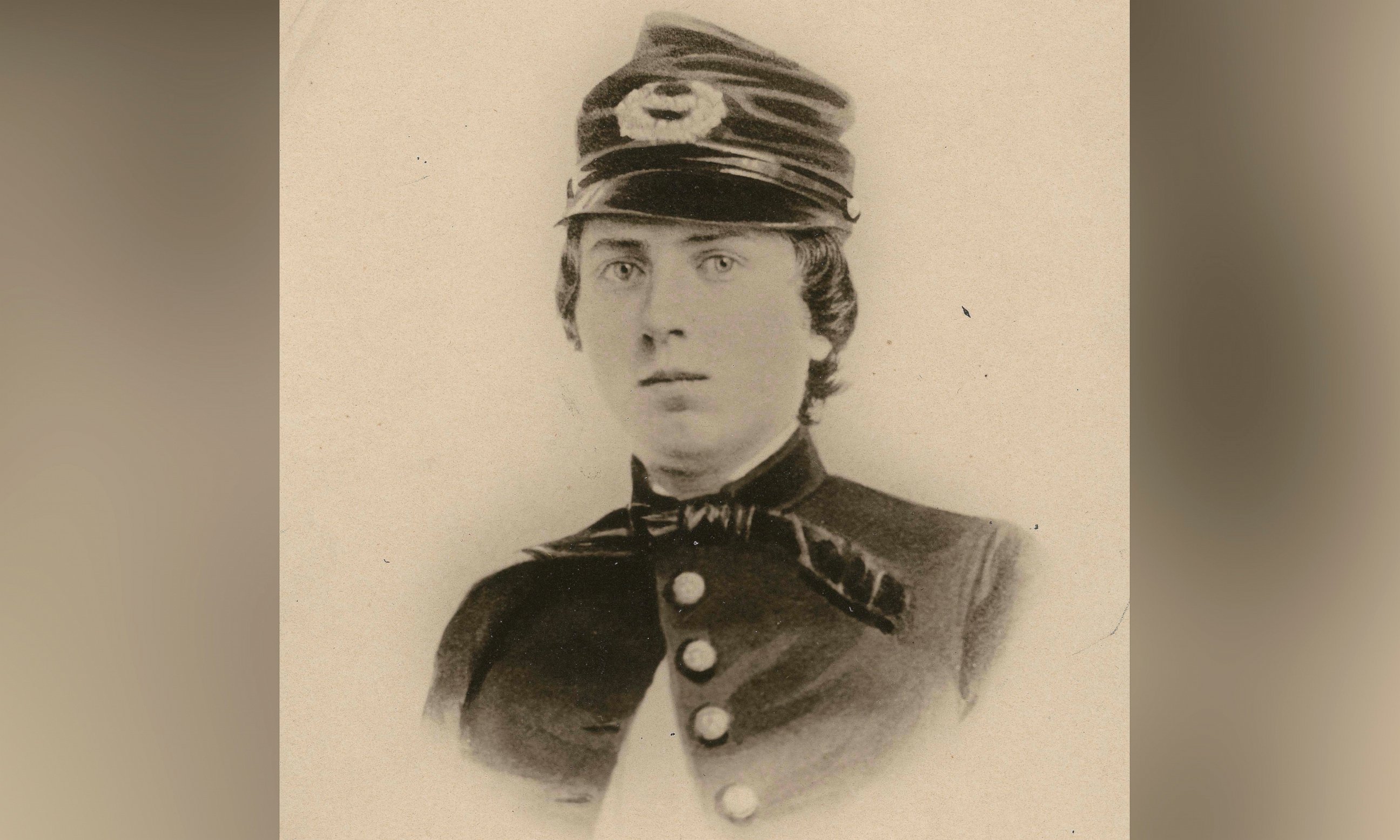 PHOTO: A undated file photo provided by the Wisconsin Historical Society shows First Lt. Alonzo H. Cushing.