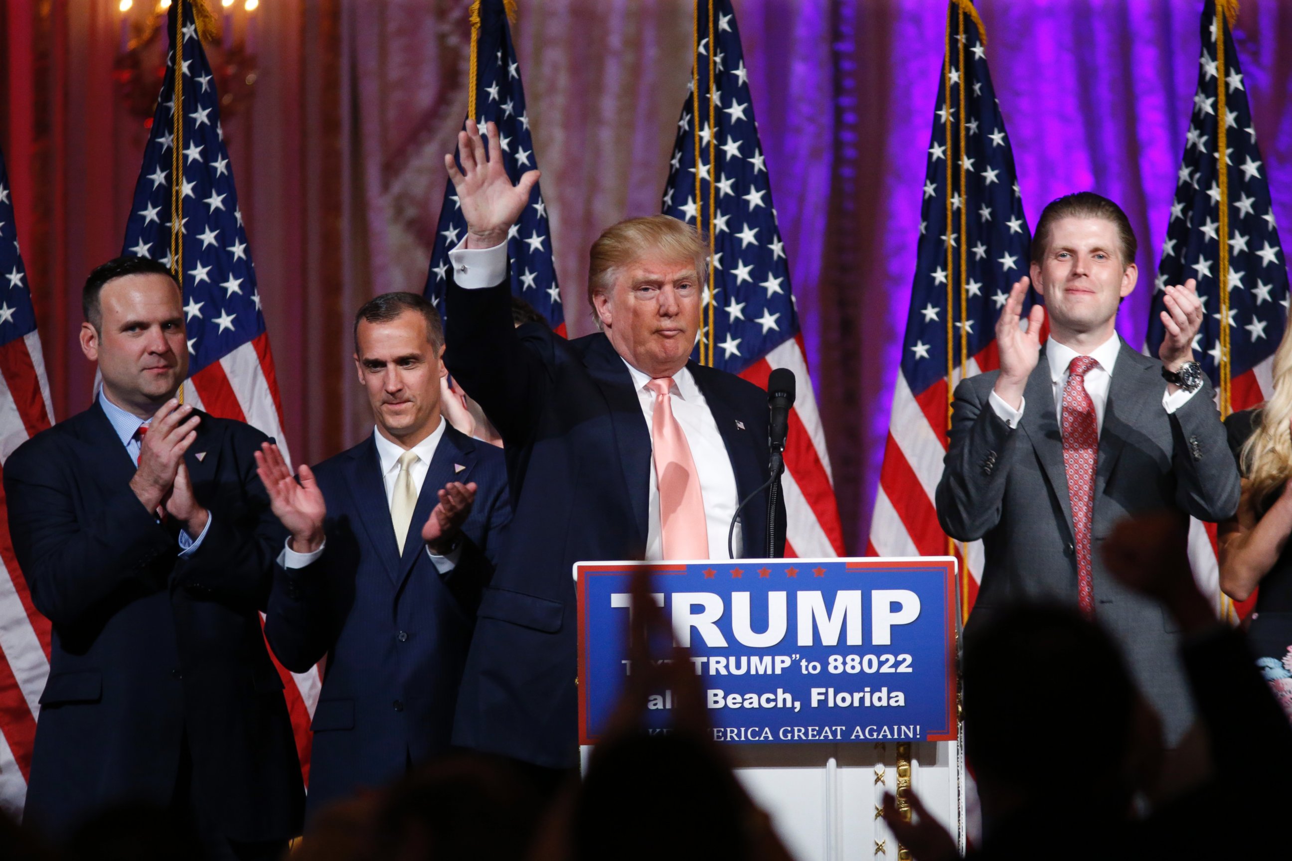 PHOTO: Dan Scavino is pictured at a Donald Trump event event at Mar-a-Lago Club in Palm Beach, Fla., March 15, 2016.