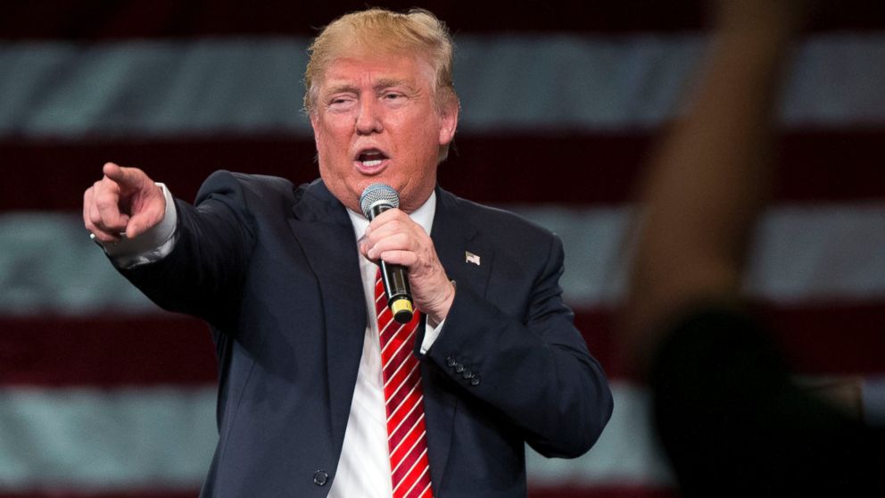 Donald Trump speaks to his supporters at a campaign event in Tampa, Fla., on March 14, 2016.