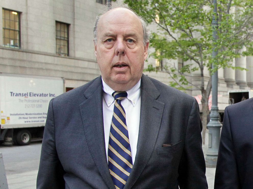 PHOTO: In this April 29, 2011, file photo, Attorney John Dowd walks in New York. 