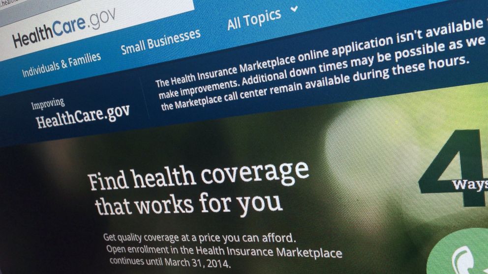 The HealthCare.gov website is shown in Washington, in this Nov. 29, 2013, photo.