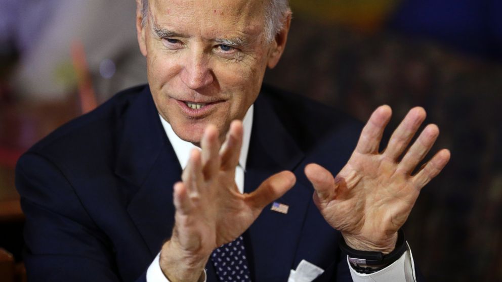 Vice President Joe Biden speaks about the minimum wage at an event at a Mexican restaurant, Oct. 6, 2014, in Las Vegas. 