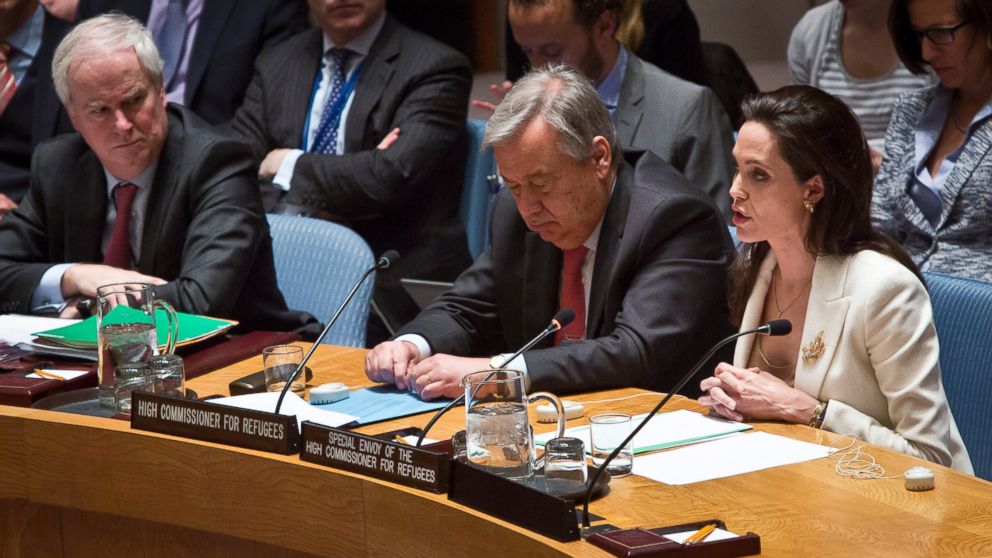 Un Inaction Angelina Jolie Rips United Nations for Inaction in Syria - ABC News