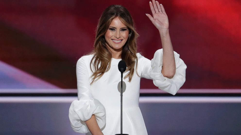 The meaning of Melania Trump, on the U.S. right's first night