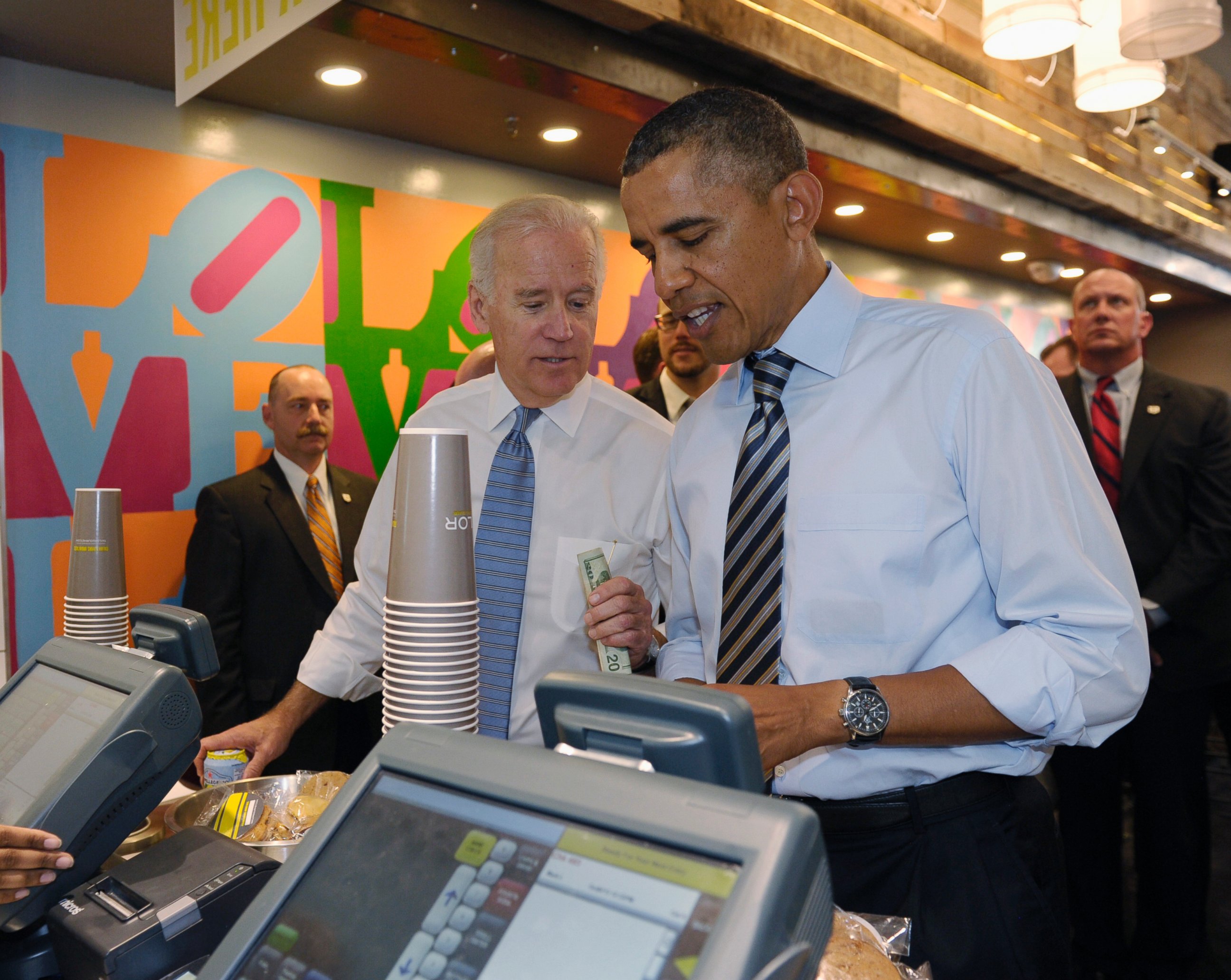 PHOTO: President Barack Obama and Vice President Joe Biden