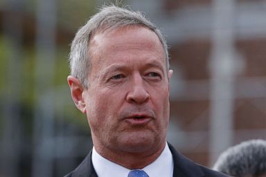 PHOTO: Former Maryland Gov. Martin OMalley during opening ceremonies for Museum of the American Revolution in Philadelphia, Wednesday, April 19, 2017.