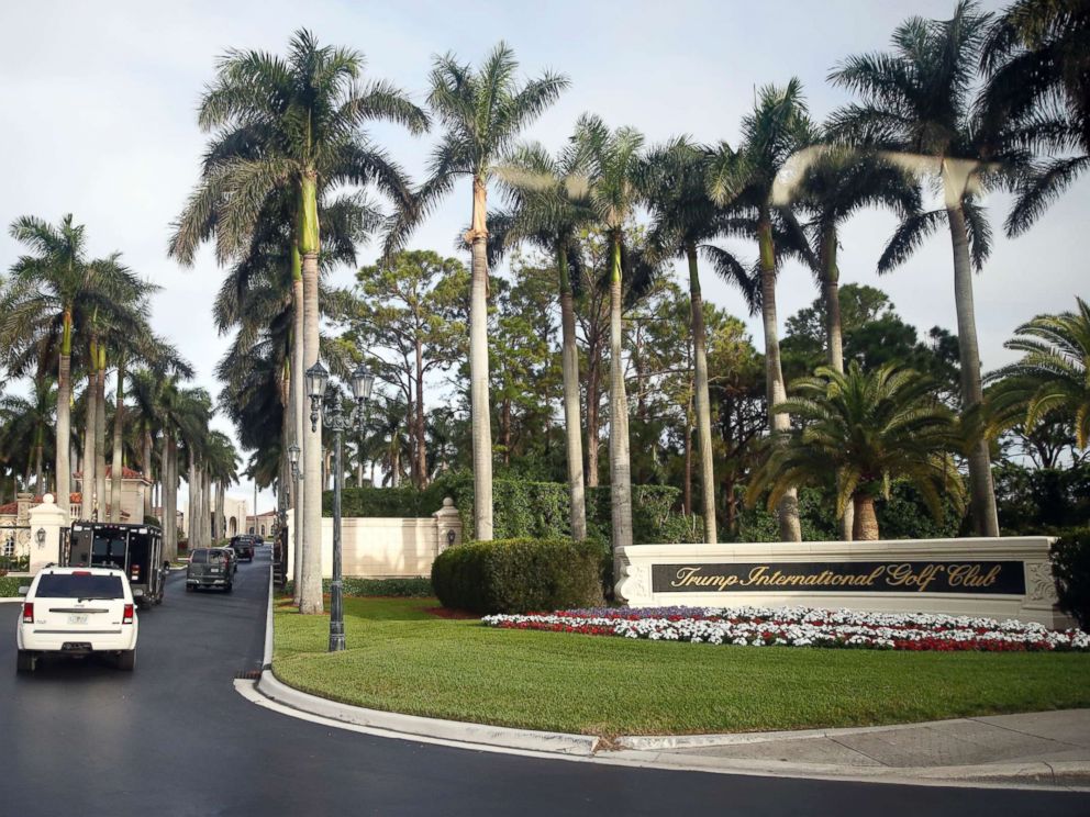 PHOTO: President Donald Trump arrives at the Trump International Golf Club, Saturday, Nov. 25, 2017, in West Palm Beach, Fla.