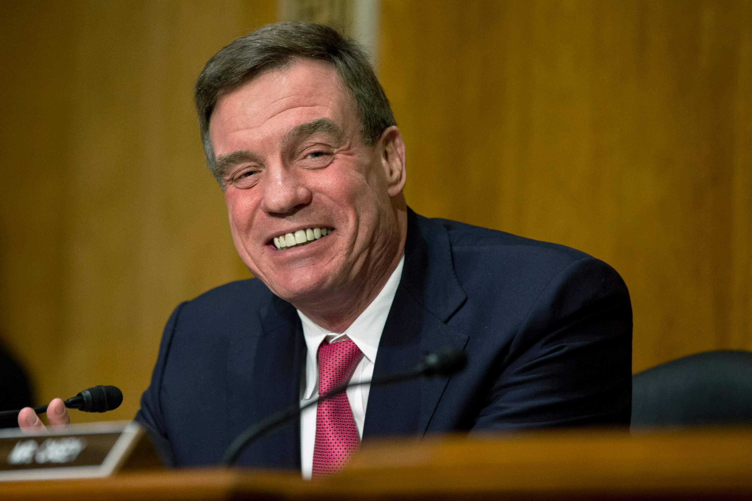 PHOTO: Sen. Mark Warner attends a Senate Finance Committee meeting on Capitol Hill in Washington, March 5, 2014.
