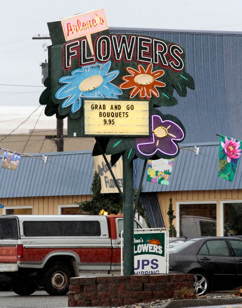 PHOTO: Arlene's Flowers on Lee Boulevard in Richland, Wash., March 6, 2013.