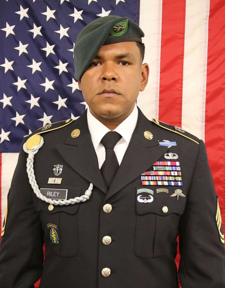 PHOTO: Master Sgt. Micheal B. Riley, a Special Forces communications sergeant, assigned to 10th Special Forces Group (Airborne), died on June 25, 2019, while engaged in combat operations.