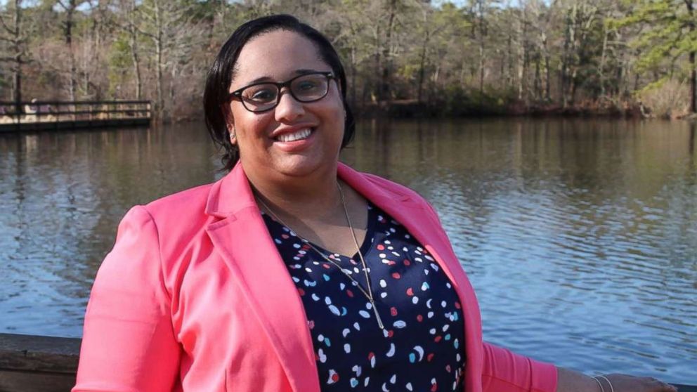 PHOTO:Ashley Bennett, 32, was recently elected as the freeholder, or county board official, for Atlantic County in New Jersey. She was motivated to run after a male politician made a sexist comment about the Women's March. 