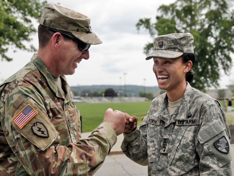 Fabled Army-Navy game has a new story: 1st African-American woman cadet ...