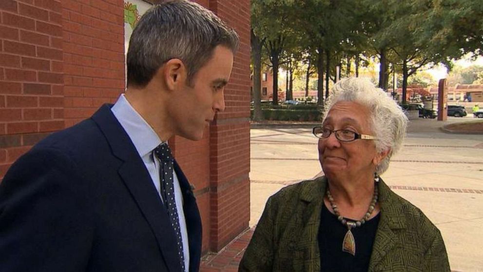 PHOTO: Members of Atlanta's African American community talk with ABC News about impeachment and the Democratic presidential primary, Nov. 17, 2019.