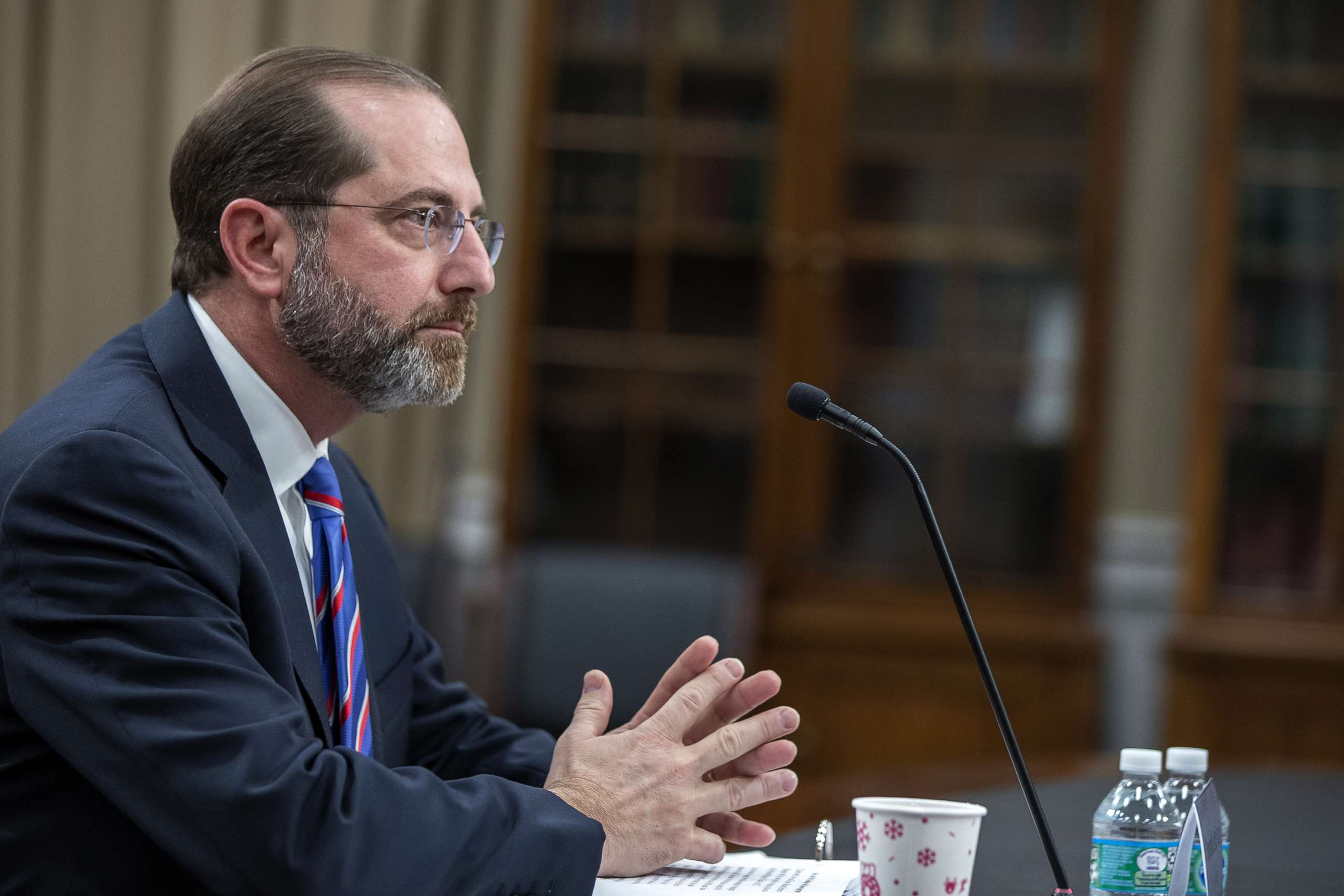 PHOTO: Secretary of Health and Human Services Alex Azar testifies before the House Appropriations Committee, Feb.26, 2020, in Washington, D.C.