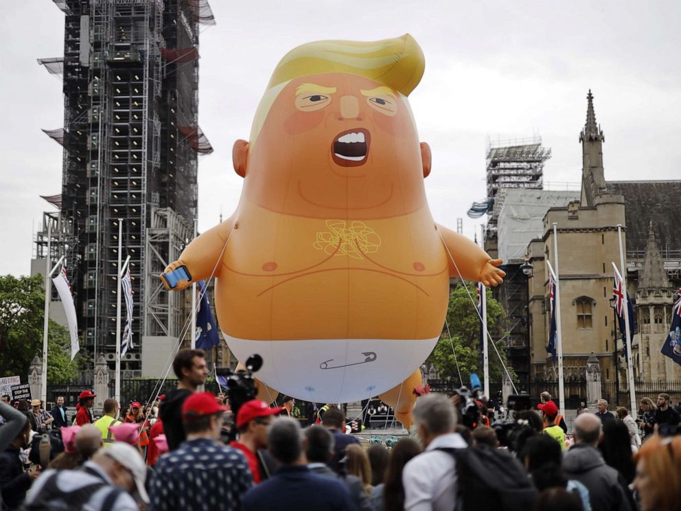 Activists Get Permit For Baby Trump Balloon At July 4th Events On National Mall Abc News