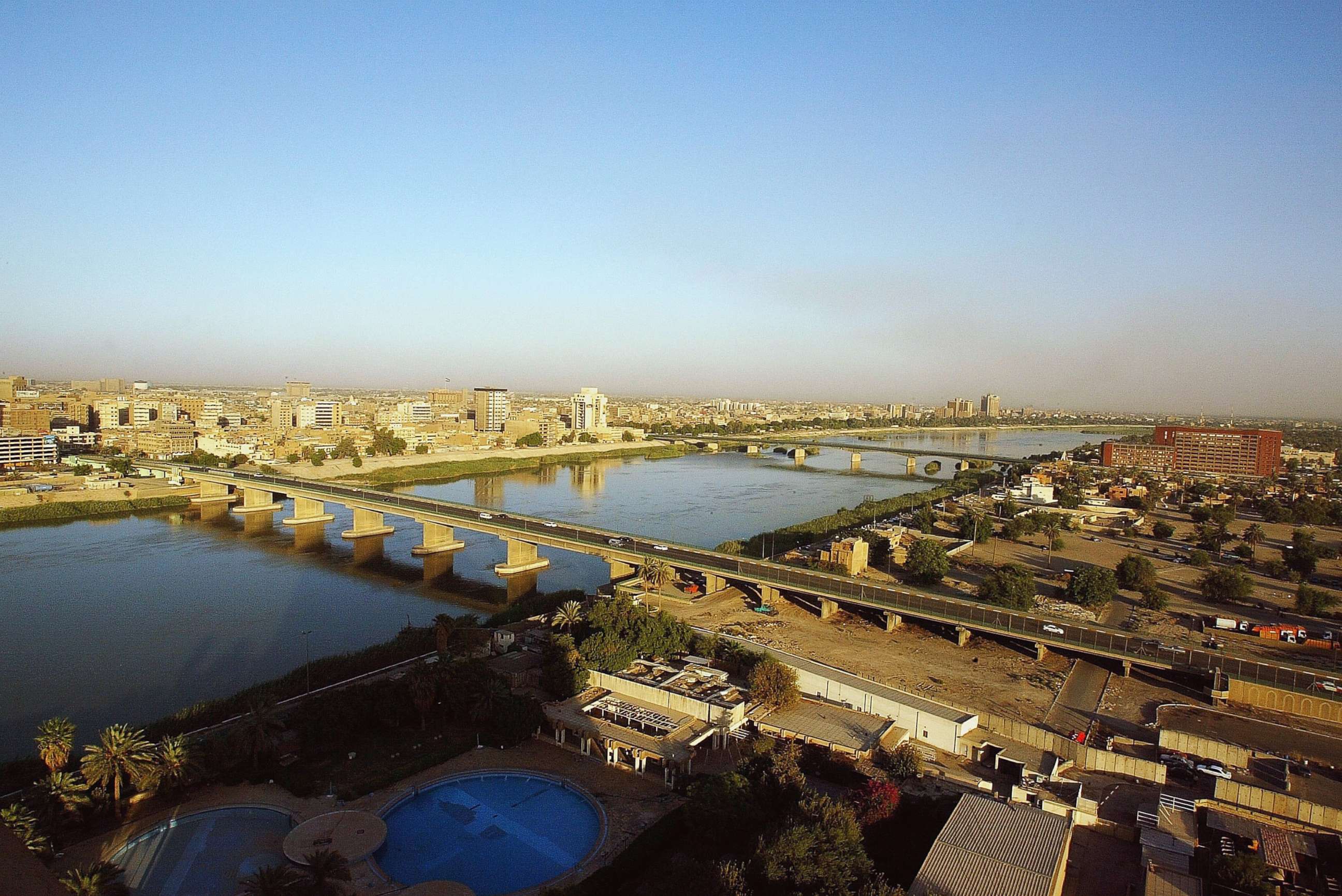 PHOTO: The Tigris River and the skyline of Baghdad, Iraq, Sept. 21, 2006.
