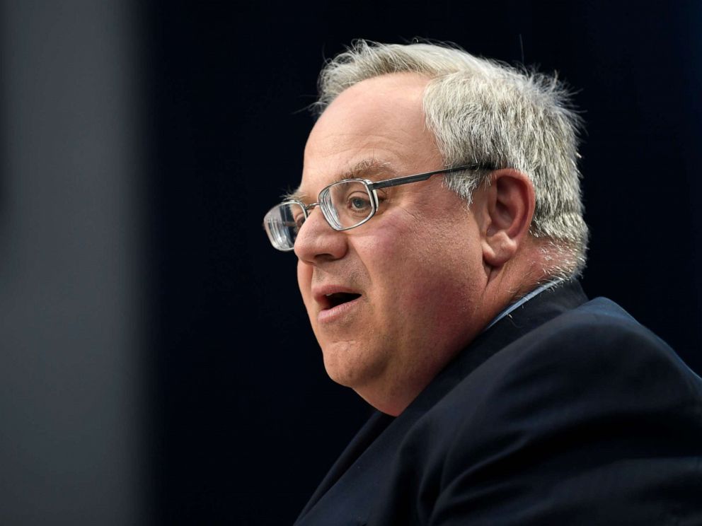 PHOTO: Interior Secretary David Bernhardt testifies before a House Appropriations subcommittee on Capitol Hill, May 7, 2019, during a hearing on the budget.