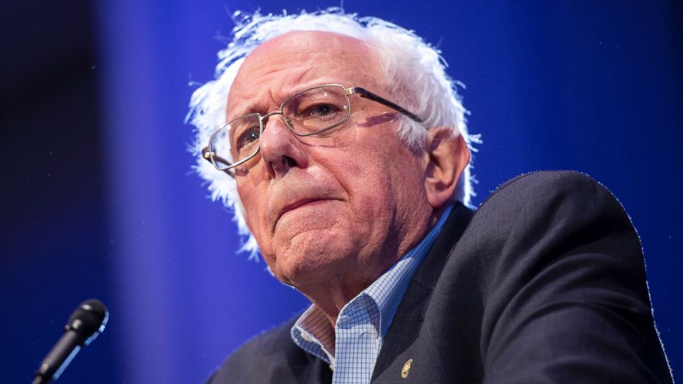 U.S. Sen. Bernie Sanders, I-Vt., speaks in support of Abdul El-Sayed at a Get Out The Vote rally for Michigan Democratic gubernatorial candidate Abdul El-Sayed at Cobo Center in Detroit onSunday, Aug. 5, 2018.