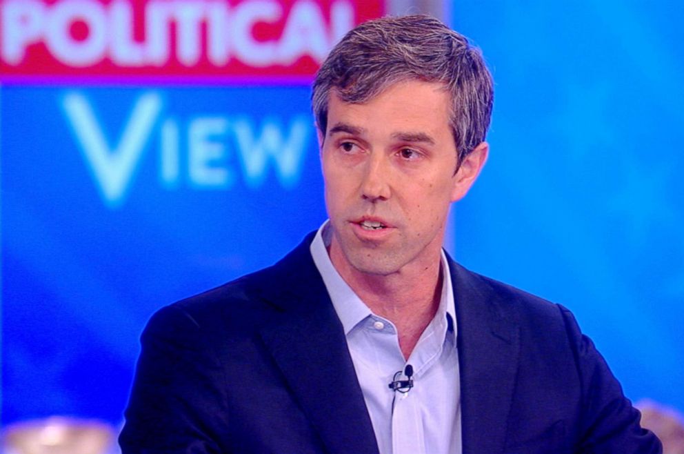 PHOTO: Beto ORourke appears on The View, May 14, 2019.